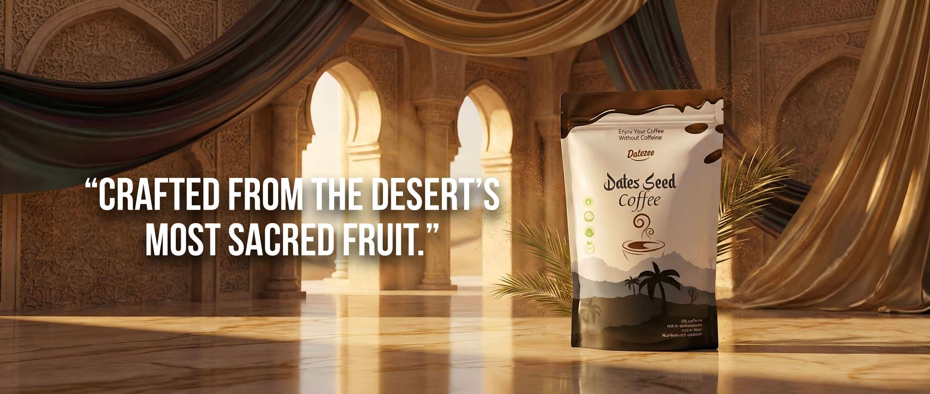 Crafted from the desert's most sacred fruit